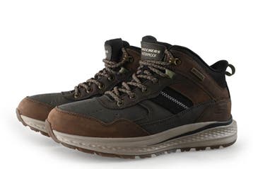 Skechers Veterboots in maat 42 Bruin, Bruin, Verzenden, Boots, Zo goed als nieuw
