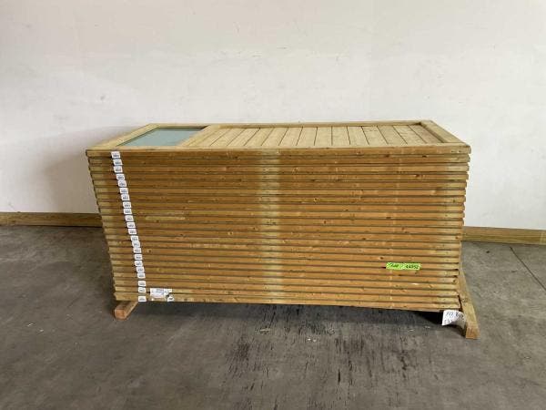 Veiling - 3x Wandelement klein raam 218x101x4,5 cm, Doe-het-zelf en Bouw, Hout en Planken, Nieuw