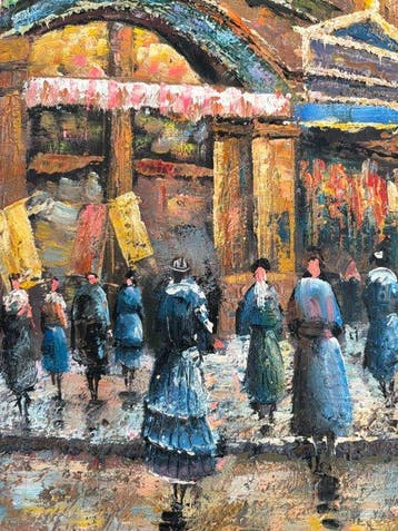 Sita Walter (1975-) - Promenade dans la Ville