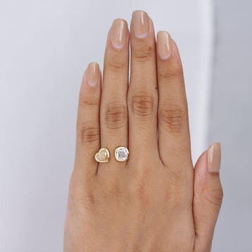 Verlovingsring - 14 karaat Geel goud - 3.03ct. tw. Diamant