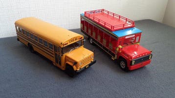 Hachette, IXO, Altaya 1:50 - Modelbus (11) - Bus Américains-