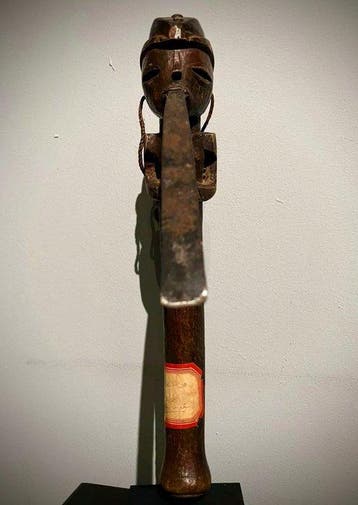 Herminette figuratief - Mbala - DR Congo