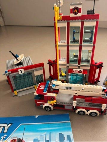 Lego Set - 60110 - City - Stazione dei pompieri 60110, Nieuw