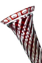 Large-sized Meyrs Neffe Art Nouveau Ruby Red Crystal Glass, Antiek en Kunst