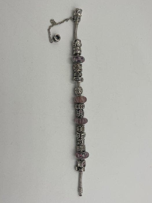 Sans prix de réserve - Bracelet à breloques Argent -, Bijoux, Sacs & Beauté, Bijoux anciens