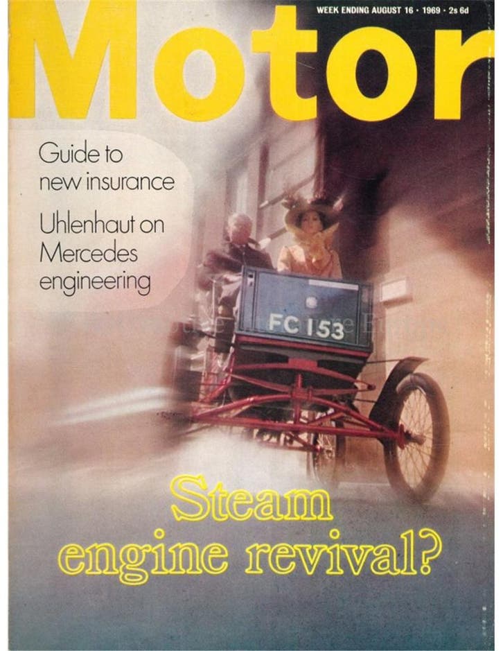 1969 MOTOR MAGAZINE 3504 ENGELS, Livres, Autos | Brochures & Magazines