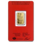5 grammes - Or .999 - 2012 5 grams 9999 Gold Bar PAMP Suisse, Timbres & Monnaies, Métaux nobles & Lingots