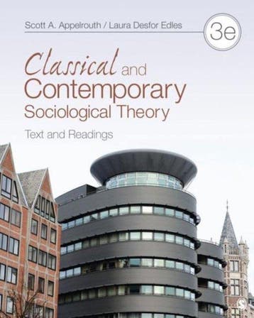Clasical & Contemporsociological 9781452203621, Verzenden, Gelezen, Scott Appelrouth
