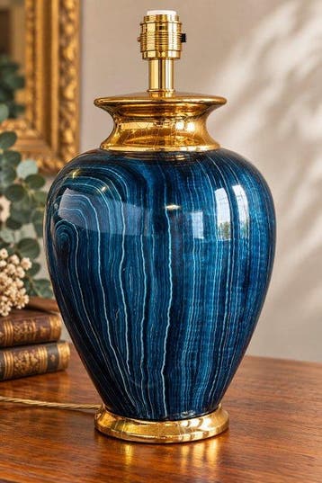 Le dauphin - Lampe de table - Céramique