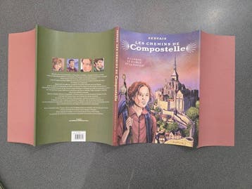 Les Chemins de Compostelle T2 + frontispice + marque-page -, Livres