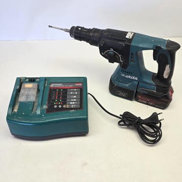 Makita Combihamer DHR243 Incl. Accu en Lader | Nette Staat, Bricolage & Construction, Ophalen of Verzenden