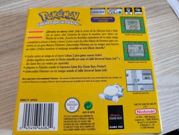 Nintendo - Gameboy Classic - Pokémon Edición Especial