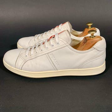 Prada Sneaker Low-top 4E 2552 UK 9.5 White - Sneakers -, Nieuw