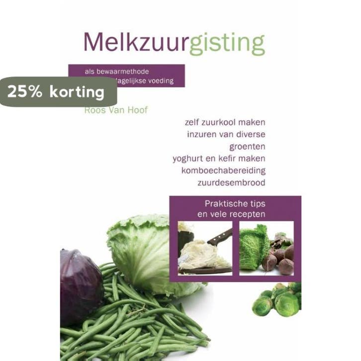 Melkzuurgisting als bewaarmethode en in de dagelijkse, Livres, Livres de cuisine, Envoi