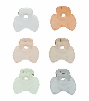 Haarspeld Haarklemmen 2,5cm – Strik – Pastel Kleuren – Set, Nieuw
