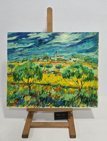 Lluís Domingo Abelló (1917) - La torre entre los olivos