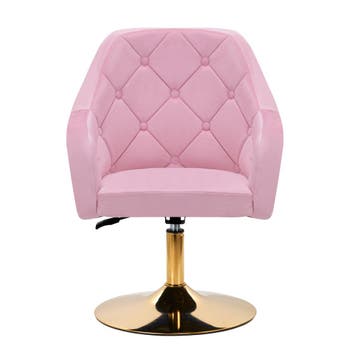 Elegante Draaistoel – Velvet, 360° Draaibaar en Verstelbaar, Verzenden, Nieuw