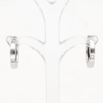 Boucles doreilles - 14 carats Or blanc Diamant (Naturelle), Nieuw