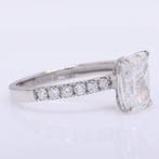 Zonder minimumprijs - Ring Platina - 2.25ct. tw. Diamant, Nieuw