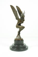 M. Bonnot - ART DECO WINGED WOMAN CAR MASCOT - Mascotte -