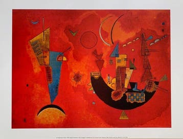 Wassily Kandinsky (1866-1944) - With and against, 1929 -