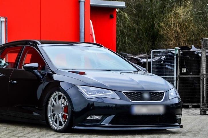 Front Splitter voor Seat Leon (5F) Style 2012-2016, Autos : Divers, Tuning & Styling, Enlèvement ou Envoi