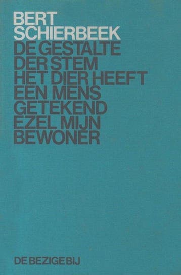 De gestalte der stem - Schierbeek, Verzenden