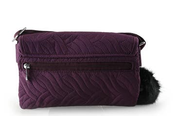 Kipling Schoudertas Paars, Verzenden, Zo goed als nieuw, Paars