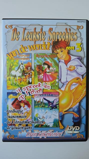 DE LEUKSTE SPROOKJES VAN DE WERELD DEEL 3 ROODKAPJE /, Cd's en Dvd's, Gebruikt