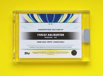 2024 Topps Tyrese Haliburton /49 Auto Limited edition,, Verzamelen, Nieuw