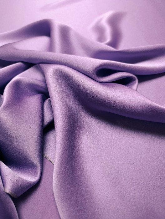 B530 - 540 x 135 cm - Raso Satin in viscosa italiana -, Antiek en Kunst, Antiek | Tapijten, Tafelkleden en Textiel