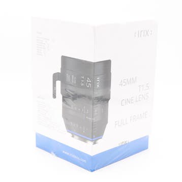 Irix Cine Lens 45mm T1.5 for MFT | Occasion, Ophalen of Verzenden