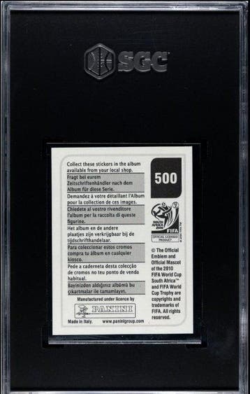 2010 Panini Ronaldinho 500 Graded card - SGC 9.5 - 1 Graded, Nieuw