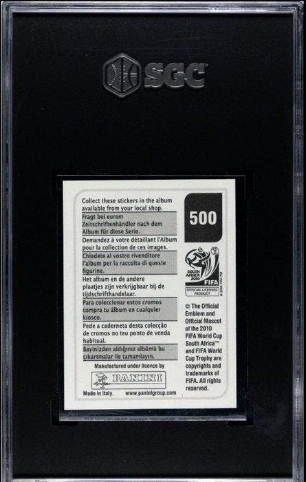 2010 Panini Ronaldinho 500 Graded card - SGC 9.5 - 1 Graded, Collections, Autocollants