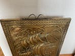 Maritieme objecten - Messing, Koper- haardscherm, Antiek en Kunst