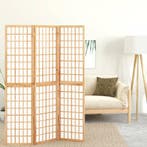 vidaXL Kamerscherm inklapbaar 3 panelen Japanse stijl, Verzenden, Nieuw