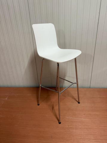 VitraHal Stool Barkruk Wit, Verkerend In Uitstekende Staat, Maison & Meubles, Verzenden