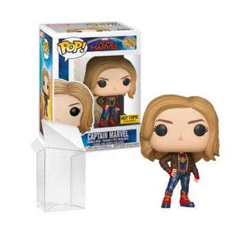 Funko PoP!  Captain Marvel (Brown Jacket) #435 Hot Topic, Verzamelen, Verzenden, Nieuw