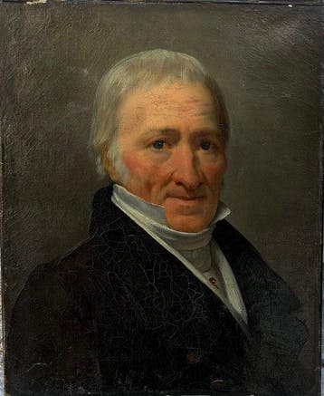 École française (XIX) - Portrait d’homme Epoque Empire, Antiek en Kunst