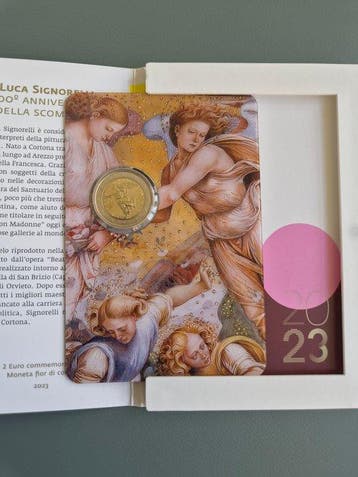 San Marino. 2 Euro 2023 Signorelli + Perugino (2