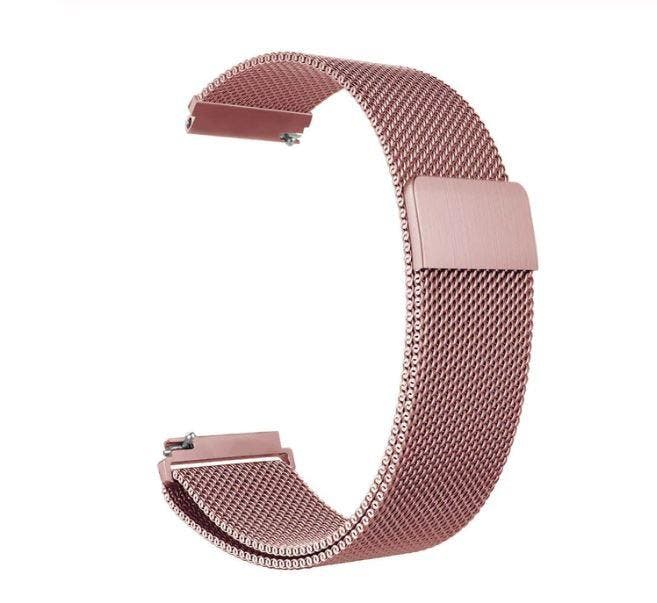 DrPhone Universele Magnetische Milanese Armband - 20mm -, Bijoux, Sacs & Beauté, Montres connectées, Envoi