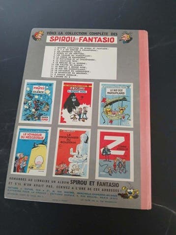 Spirou et Fantasio T2 - Il y a un sorcier à Champignac - C -, Livres, BD