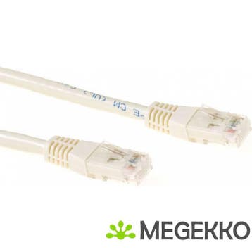 ACT Ivoor 30 meter U/UTP CAT6 patchkabel met RJ45, Computers en Software, Verzenden, Nieuw