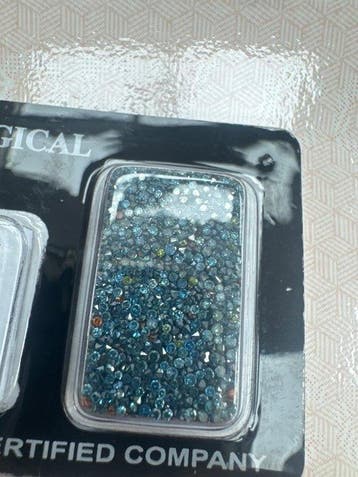 Zonder minimumprijs - 1311 pcs Diamant (Kleurbehandeld) -, Nieuw