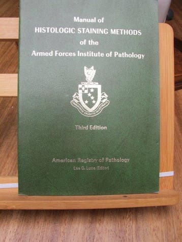 Luna - Manual of histologic staining methods of the armed