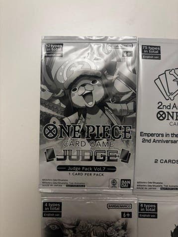 Bandai - 6 Booster pack - One Piece - One Piece Card Game, Hobby & Loisirs créatifs, Jeux de cartes à collectionner | Autre