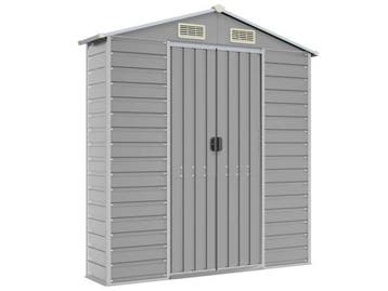 Veiling - VidaXL metalen muurkast grijs 40x191x198cm