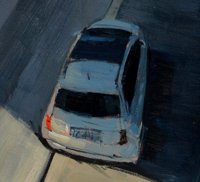 Gianmaria Cassarino - Fuoffice, Antiek en Kunst, Kunst | Schilderijen | Modern