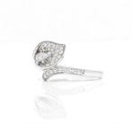 Bague tendance - 14 carats Or blanc - 0.41ct. tw. Diamant