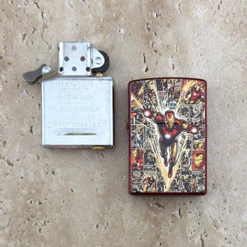 Zippo - Iron Man Comic Style Design - Zonder minimumprijs -, Nieuw